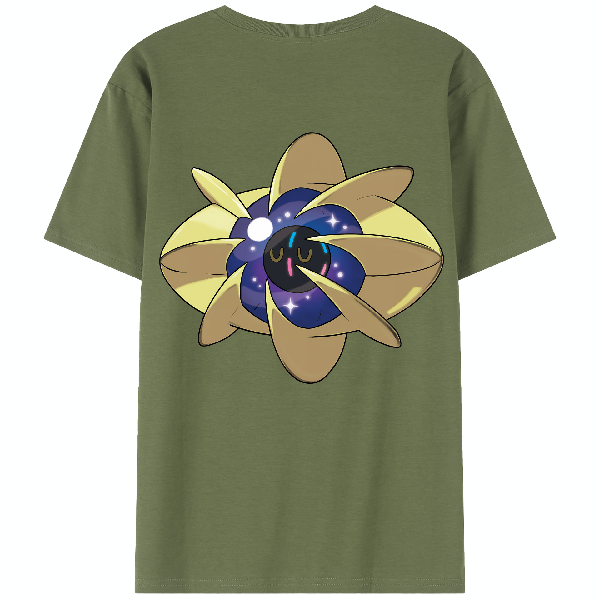 （画像用） ポケットモンスター Pokémon 綿100％半袖Tシャツ（背面プリント）